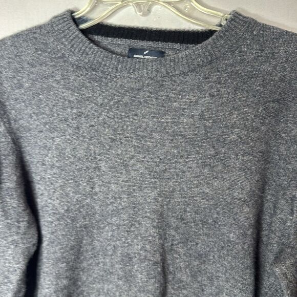Daniel Hechter Paris Lambswool Charcoal Grey Crewneck Sweater. Size Large. - Picture 2 of 5